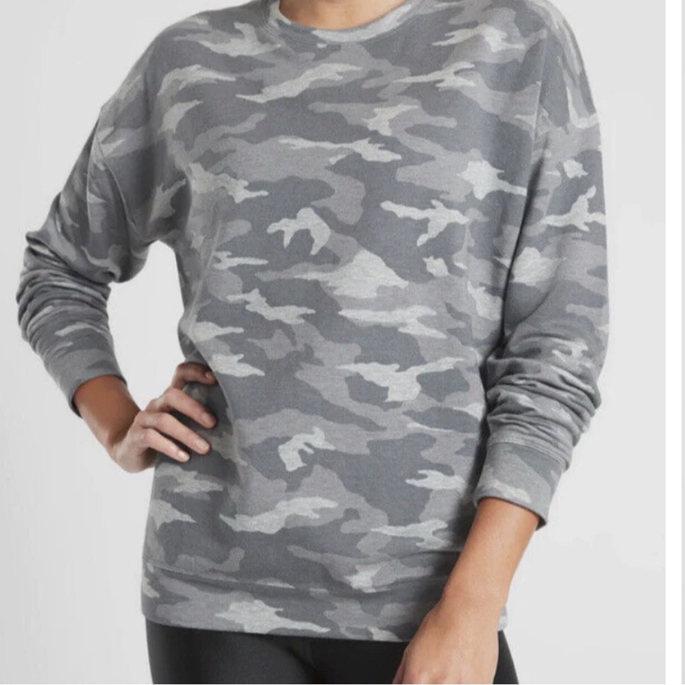 Athleta balance printed pullover bnwt size 1x